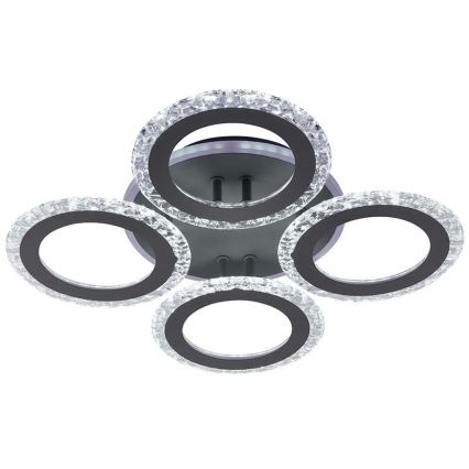 LED Ściemnialny żyrandol natynkowy LED/55W/230V 3000-6500K + pilot zdalnego sterowania