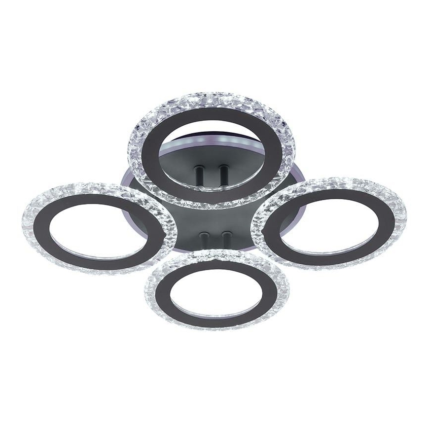 LED Ściemnialny żyrandol natynkowy LED/55W/230V 3000-6500K + pilot zdalnego sterowania