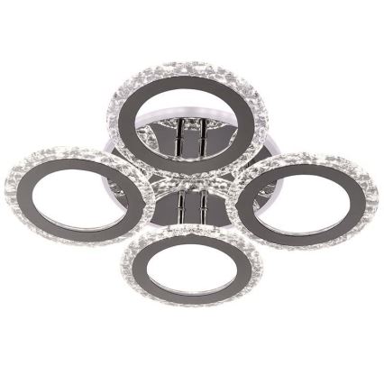 LED Ściemnialny żyrandol natynkowy LED/55W/230V 3000-6500K + pilot zdalnego sterowania
