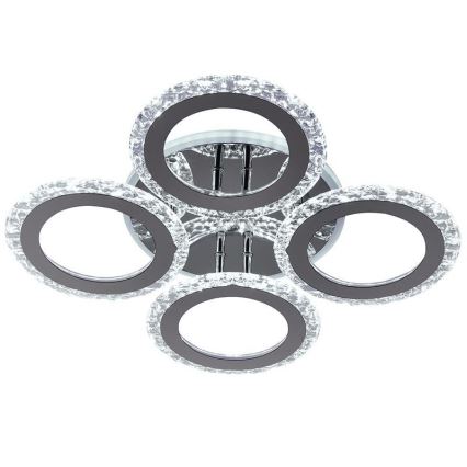 LED Ściemnialny żyrandol natynkowy LED/55W/230V 3000-6500K + pilot zdalnego sterowania