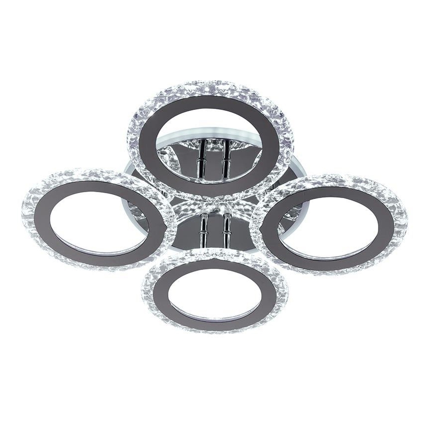 LED Ściemnialny żyrandol natynkowy LED/55W/230V 3000-6500K + pilot zdalnego sterowania