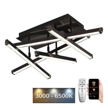 LED Ściemnialny żyrandol natynkowy LED/60W/230V 3000-6500K + pilot zdalnego sterowania