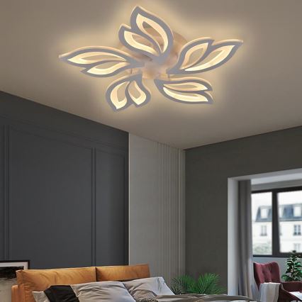 LED Ściemnialny żyrandol natynkowy LED/65W/230V 3000-6500K + pilot