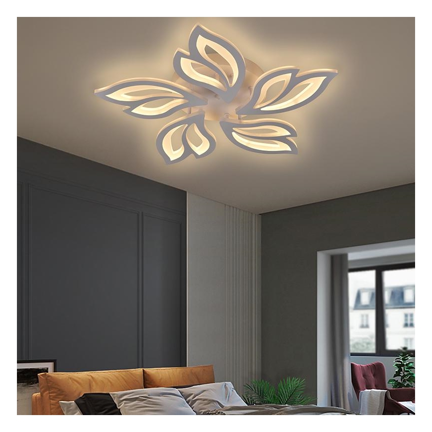 LED Ściemnialny żyrandol natynkowy LED/65W/230V 3000-6500K + pilot