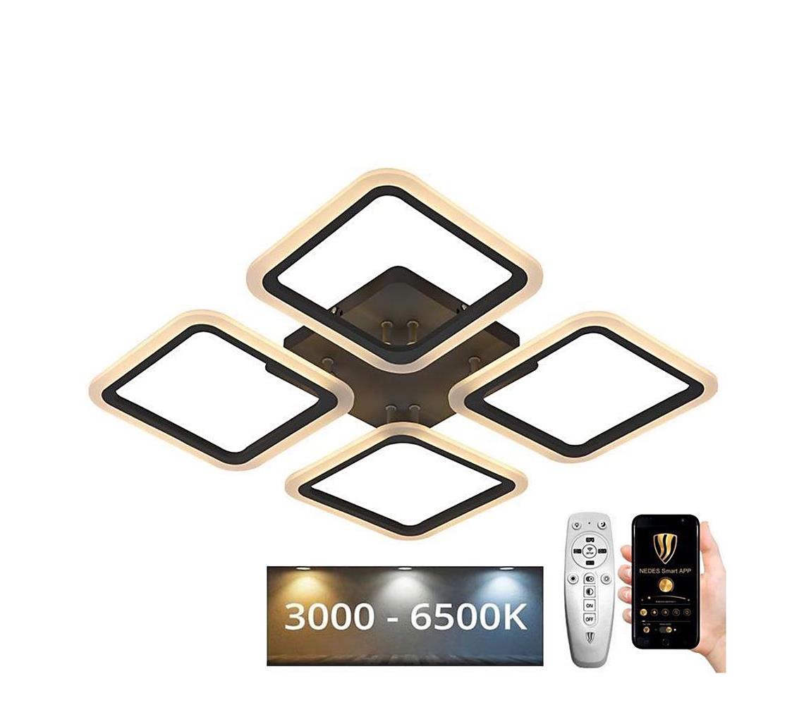 LED Ściemnialny żyrandol natynkowy LED/70W/230V 3000-6500K + pilot
