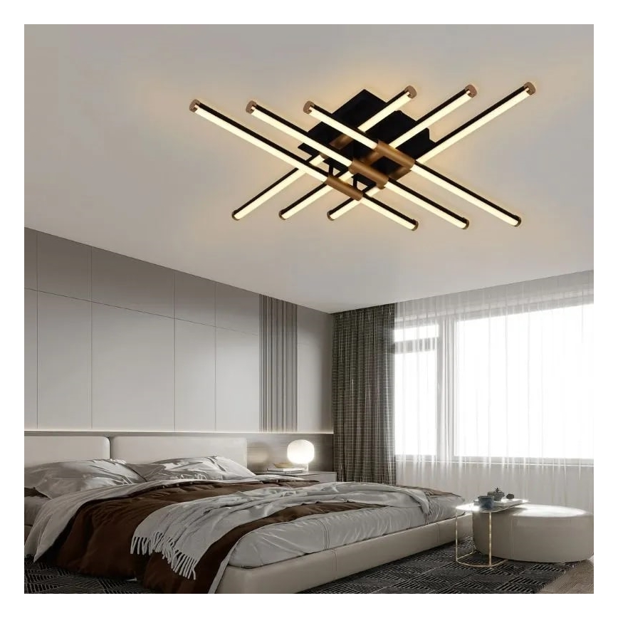 LED Ściemnialny żyrandol natynkowy LED/70W/230V 3000-6500K + pilot zdalnego sterowania