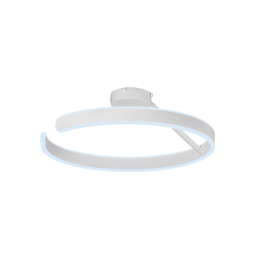 LED Ściemnialny żyrandol natynkowy LED/72W/230V 3000-6500K biały + zdalne sterowanie