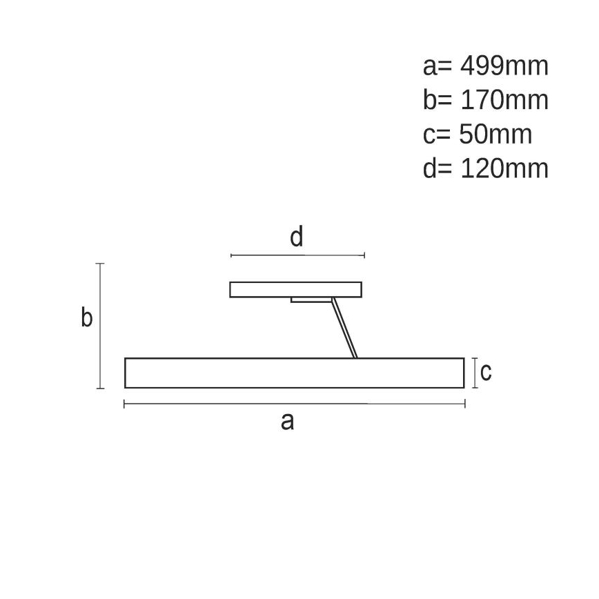 LED Ściemnialny żyrandol natynkowy LED/72W/230V 3000-6500K czarny + zdalne sterowanie