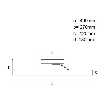 LED Ściemnialny kryształowy żyrandol natynkowy LED/75W/230V 3000-6500K matowy chrom + zdalne sterowanie