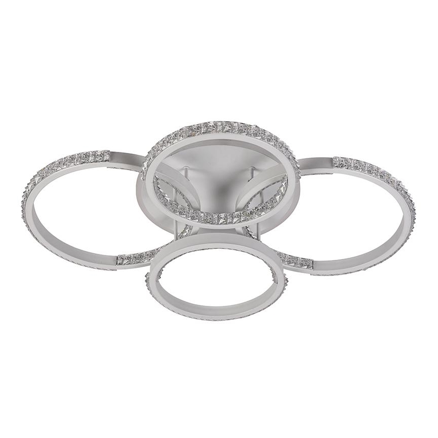 LED Stmívatelný přisazený lustr LED/80W/230V 3000-6500K + dálkový ovladač