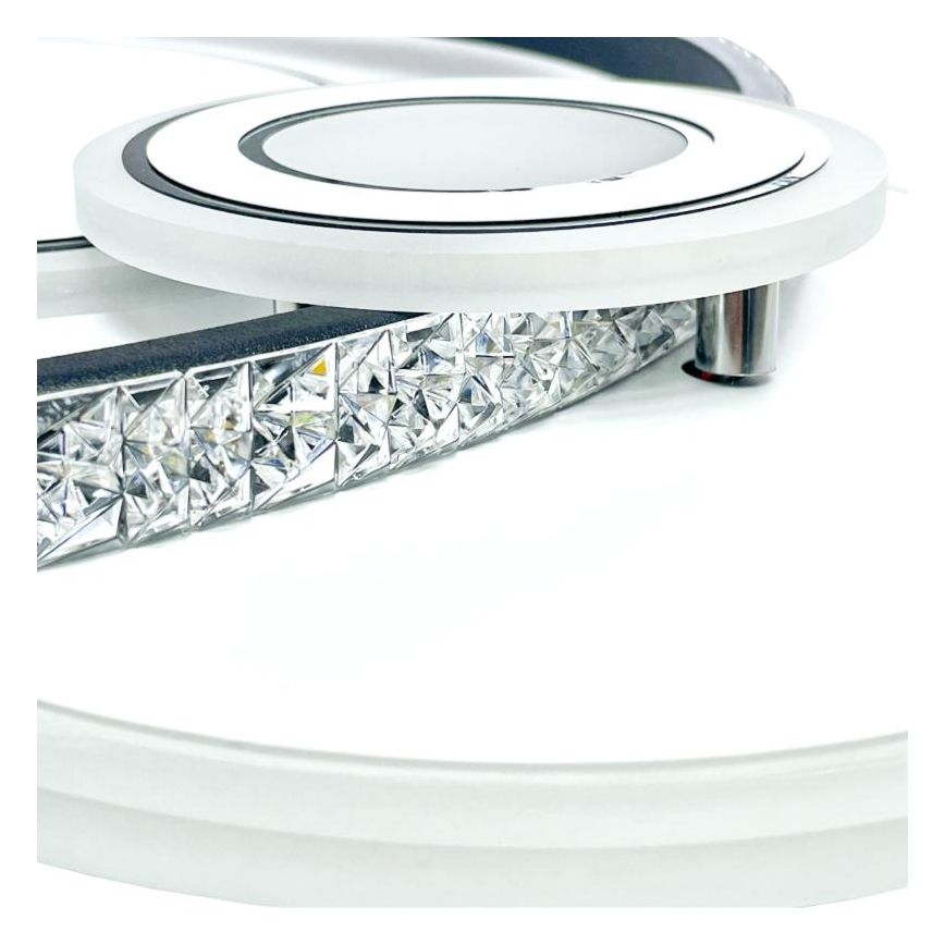 LED Ściemnialny żyrandol natynkowy LED/80W/230V 3000-6500K + pilot