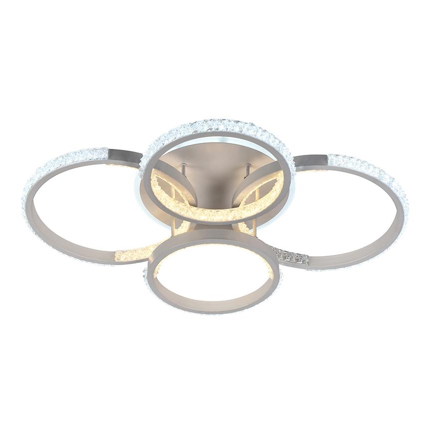 LED Ściemnialny żyrandol natynkowy LED/80W/230V 3000-6500K + pilot