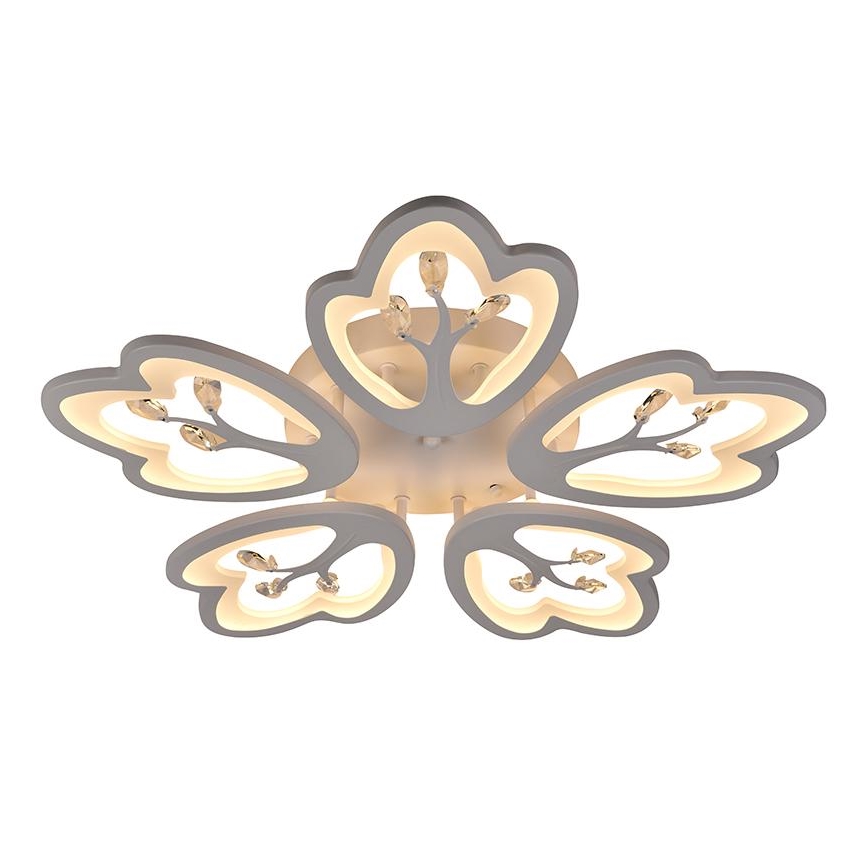 LED Ściemnialny żyrandol natynkowy LED/80W/230V 3000-6500K + pilot