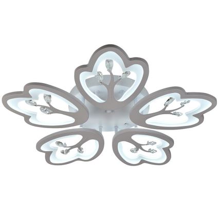 LED Ściemnialny żyrandol natynkowy LED/80W/230V 3000-6500K + pilot