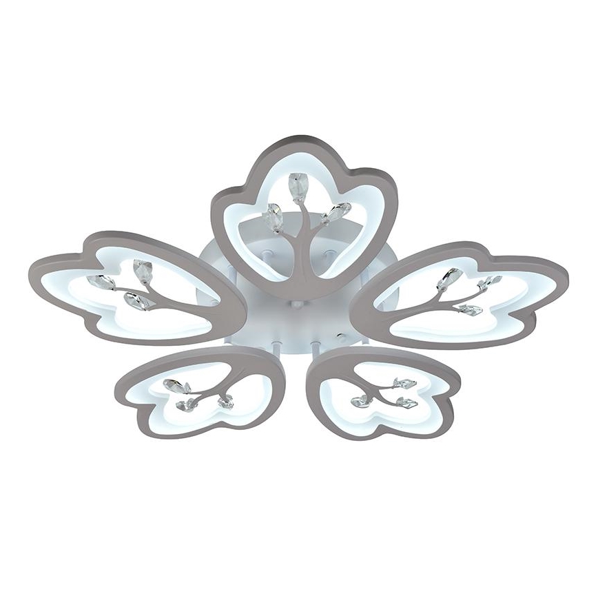 LED Ściemnialny żyrandol natynkowy LED/80W/230V 3000-6500K + pilot