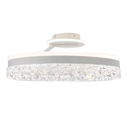 LED Ściemnialny żyrandol natynkowy LED/86W/230V 3000-6500K biały + pilot zdalnego sterowania