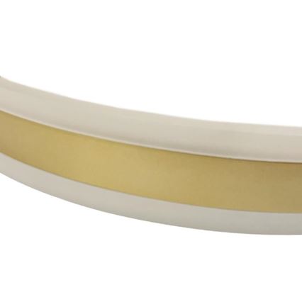 LED Ściemnialny żyrandol natynkowy LED/86W/230V 3000-6500K złoty + pilot zdalnego sterowania