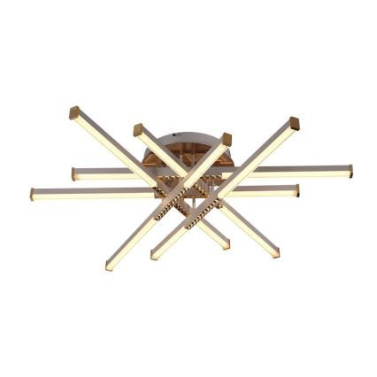 LED Ściemnialny żyrandol natynkowy LED/90W/230V 3000-6500K + pilot zdalnego sterowania