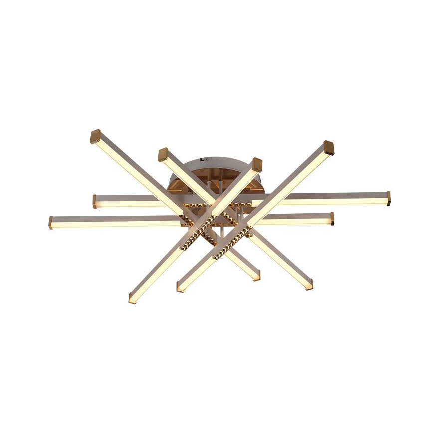 LED Ściemnialny żyrandol natynkowy LED/90W/230V 3000-6500K + pilot zdalnego sterowania