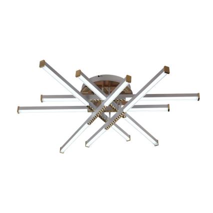 LED Ściemnialny żyrandol natynkowy LED/90W/230V 3000-6500K + pilot zdalnego sterowania