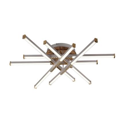 LED Ściemnialny żyrandol natynkowy LED/90W/230V 3000-6500K + pilot zdalnego sterowania