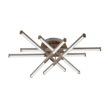 LED Ściemnialny żyrandol natynkowy LED/90W/230V 3000-6500K + pilot zdalnego sterowania