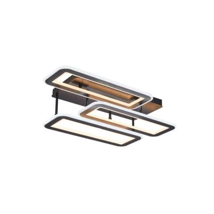 LED Ściemnialny żyrandol natynkowy LED/90W/230V 3000-6500K + zdalne sterowanie