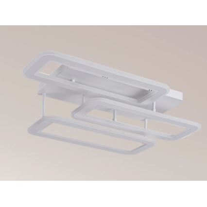 LED Ściemnialny żyrandol natynkowy LED/90W/230V 3000-6500K + zdalne sterowanie