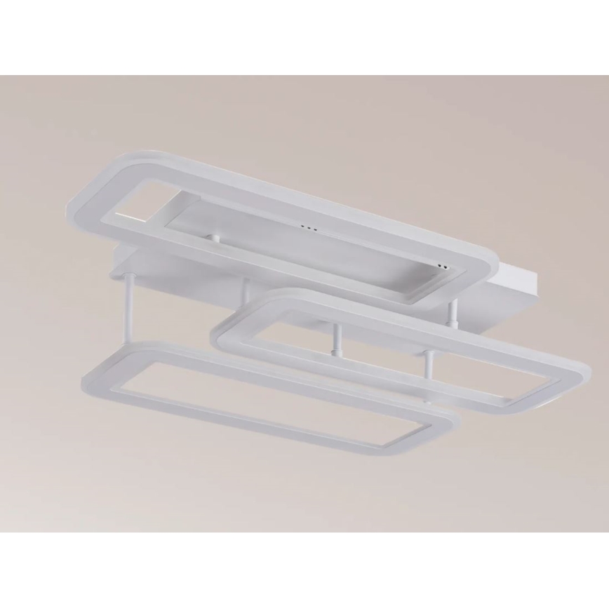 LED Ściemnialny żyrandol natynkowy LED/90W/230V 3000-6500K + zdalne sterowanie