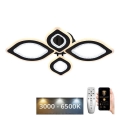 LED Ściemnialny żyrandol natynkowy LED/95W/230V 3000-6500K + pilot zdalnego sterowania