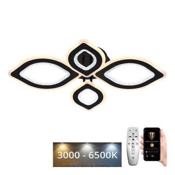 LED Ściemnialny żyrandol natynkowy LED/95W/230V 3000-6500K + pilot zdalnego sterowania