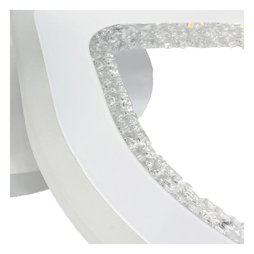 LED Ściemnialny żyrandol natynkowy LED/95W/230V 3000-6500K + pilot zdalnego sterowania
