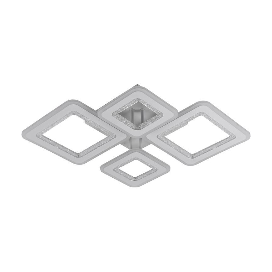 LED Ściemnialny żyrandol natynkowy LED/95W/230V 3000-6500K + pilot zdalnego sterowania