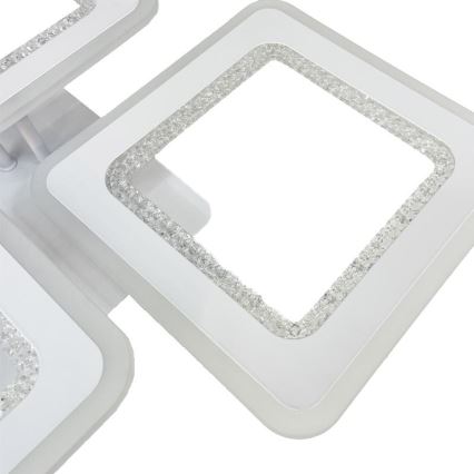 LED Ściemnialny żyrandol natynkowy LED/95W/230V 3000-6500K + pilot zdalnego sterowania