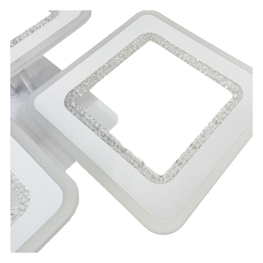 LED Ściemnialny żyrandol natynkowy LED/95W/230V 3000-6500K + pilot zdalnego sterowania