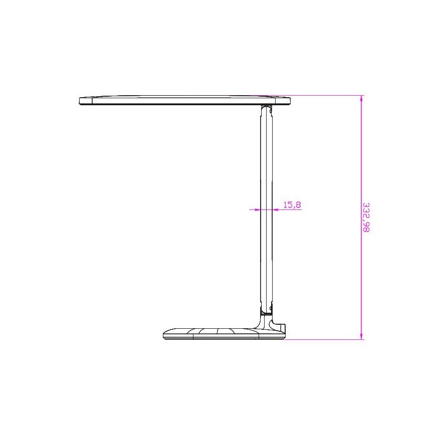 LED Ściemniana dotykowa lampa stołowa NAOMI LED/5W/230V 3000-6500K
