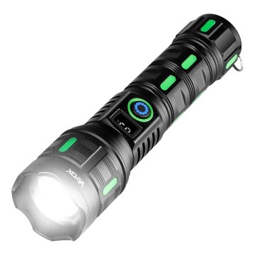 LED ściemniana ładowalna latarka z funkcją powerbanku LED/20W/5V IP44 1200 lm 5000 mAh