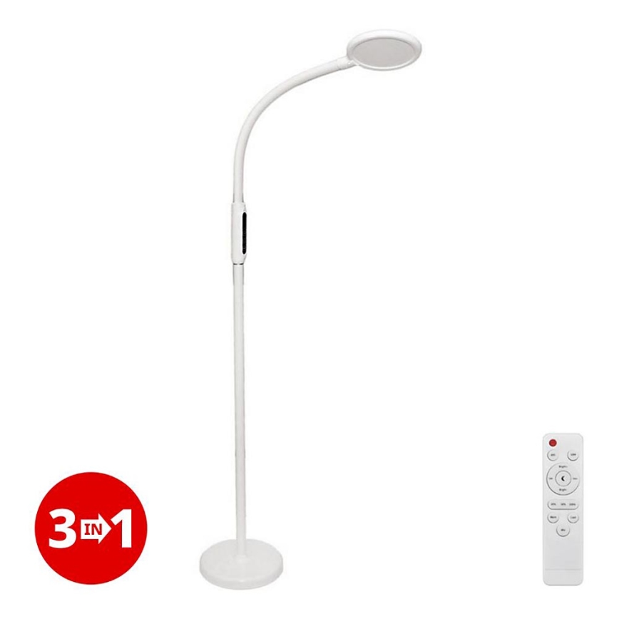 LED Ściemniana lampa dotykowa 3w1 LED/12W/230V biała CRI 90 + pilot zdalnego sterowania