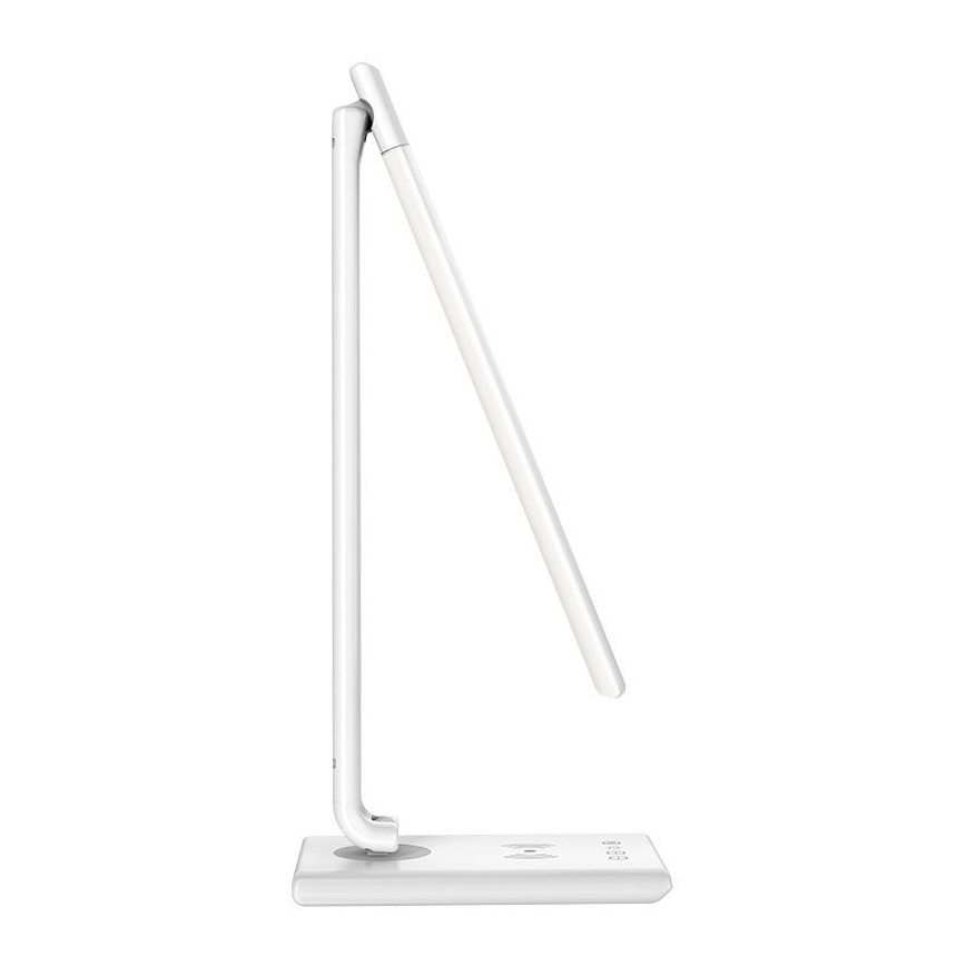 LED Ściemniana lampa dotykowa z ładowaniem bezprzewodowym MEGGIE LED/8W/230V + USB