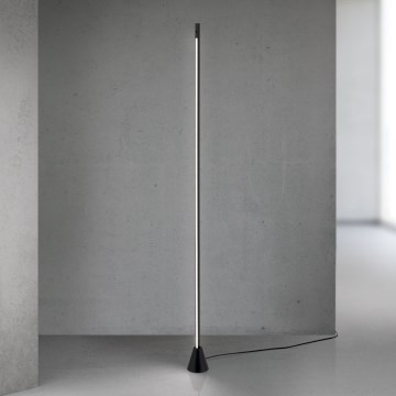 LED ściemniana lampa stojąca z czujnikiem ruchu SOJIE LED/26W/230V czarna