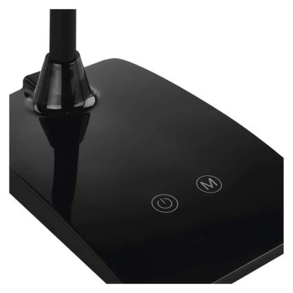 LED Ściemniana lampa stołowa EDDY LED/6W/230V 3000/4500/6800K czarna