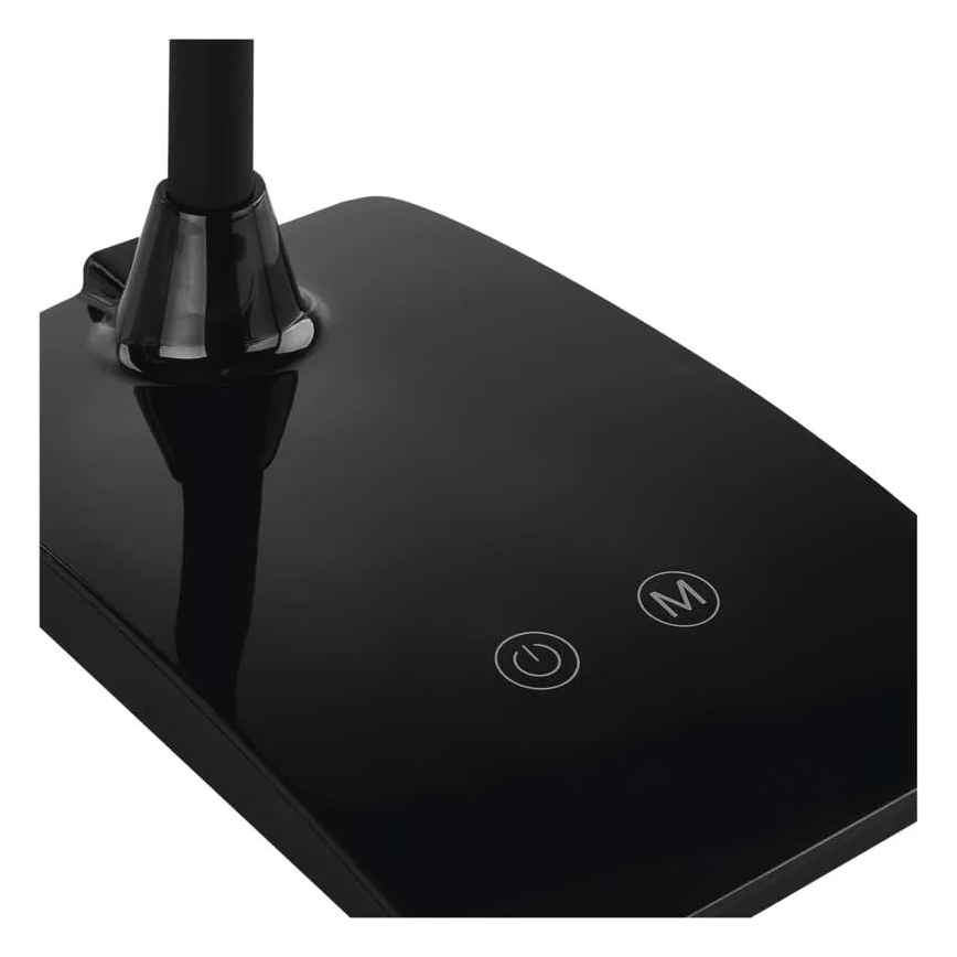 LED Ściemniana lampa stołowa EDDY LED/6W/230V 3000/4500/6800K czarna