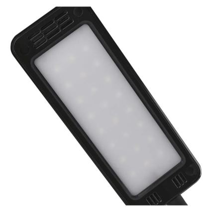 LED Ściemniana lampa stołowa EDDY LED/6W/230V 3000/4500/6800K czarna