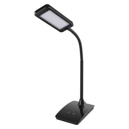LED Ściemniana lampa stołowa EDDY LED/6W/230V 3000/4500/6800K czarna