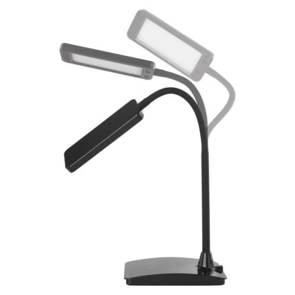 LED Ściemniana lampa stołowa EDDY LED/6W/230V 3000/4500/6800K czarna