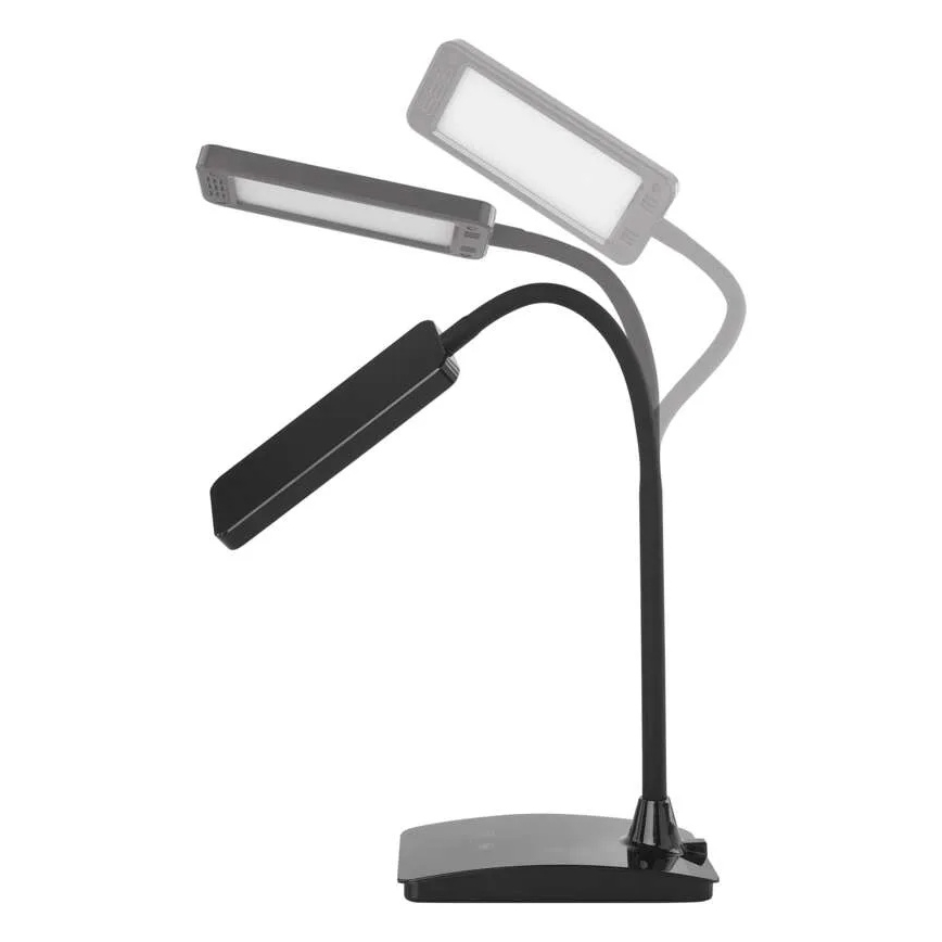 LED Ściemniana lampa stołowa EDDY LED/6W/230V 3000/4500/6800K czarna