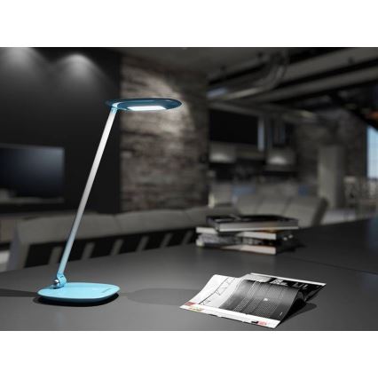 LED Ściemniana lampa stołowa z USB MOANA LED/6W/230V różowa