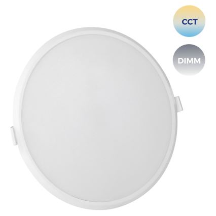 LED Ściemniana lampa wpuszczana ALGINE LED/22W/230V Wi-Fi Tuya okrągla