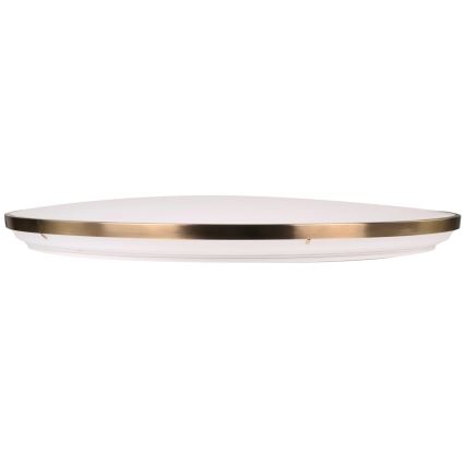 Ściemnialna lampa sufitowa LED KERN LED/80W/230V 3000/4000/6000K śr. 80 cm złota + pilot zdalnego sterowania