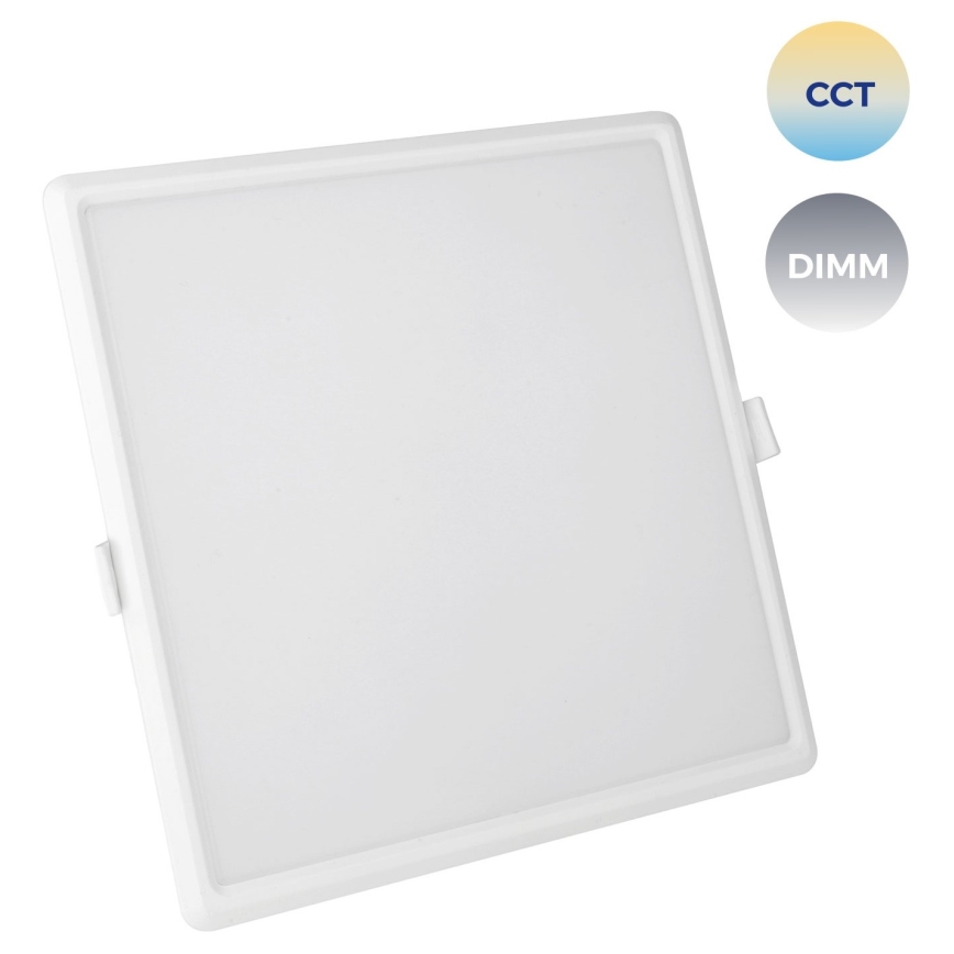 LED Ściemniana oprawa wpuszczana ALGINE LED/22W/230V Wi-Fi Tuya kwadrat